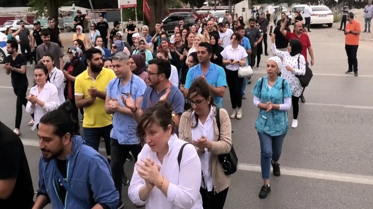 Kahramanmaraş’ta sürekli kazanın olduğu çevre yolunda eylem!