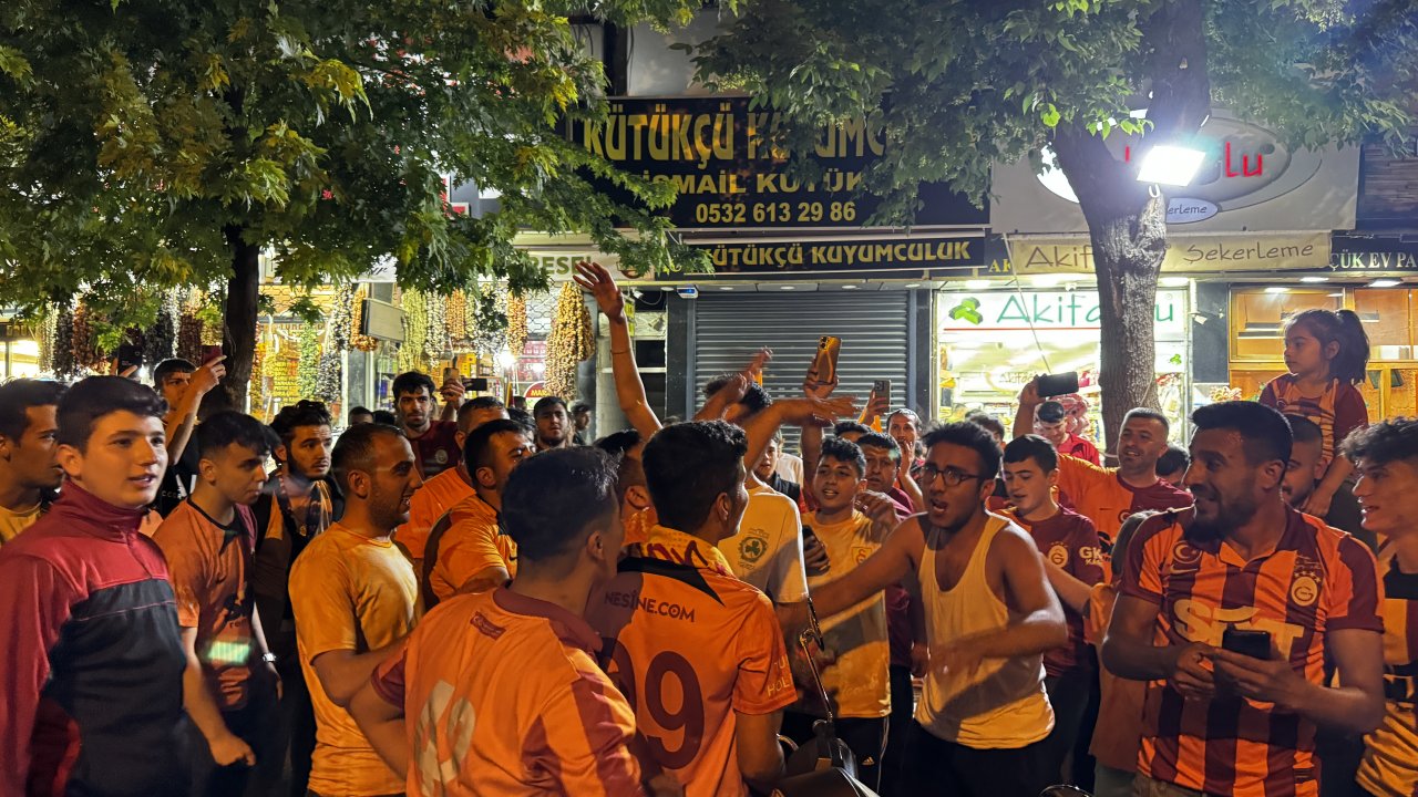 Galatasaray Şampiyon oldu Kahramanmaraş coştu!