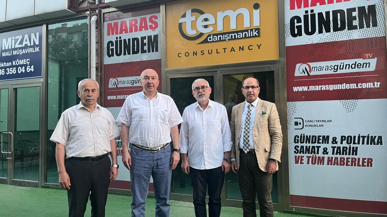 KSÜ Rektörü Yasım Maraş Gündem’i ziyaret etti!