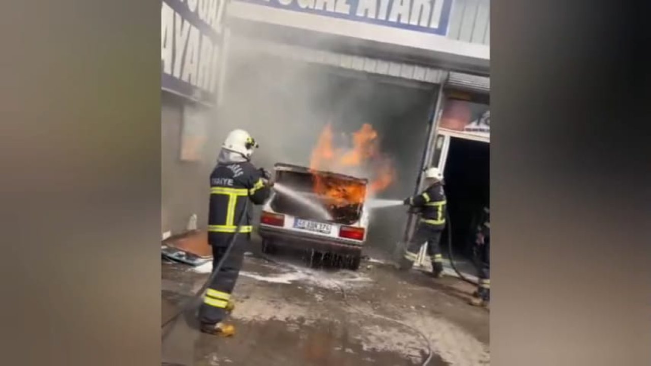 Kahramanmaraş’ta LPG’li araç alev topuna döndü!