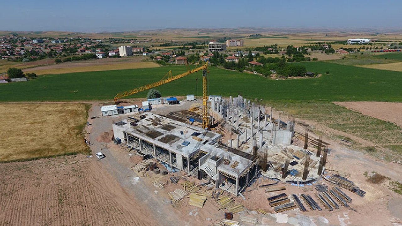 Bahçeli'nin hibe ettiği arsada külliye inşaatı yükseliyor!