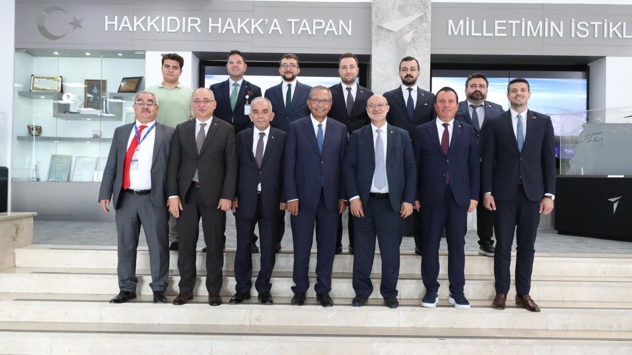 KMTSO’dan TUSAŞ’ın yeni yönetimine ziyaret!