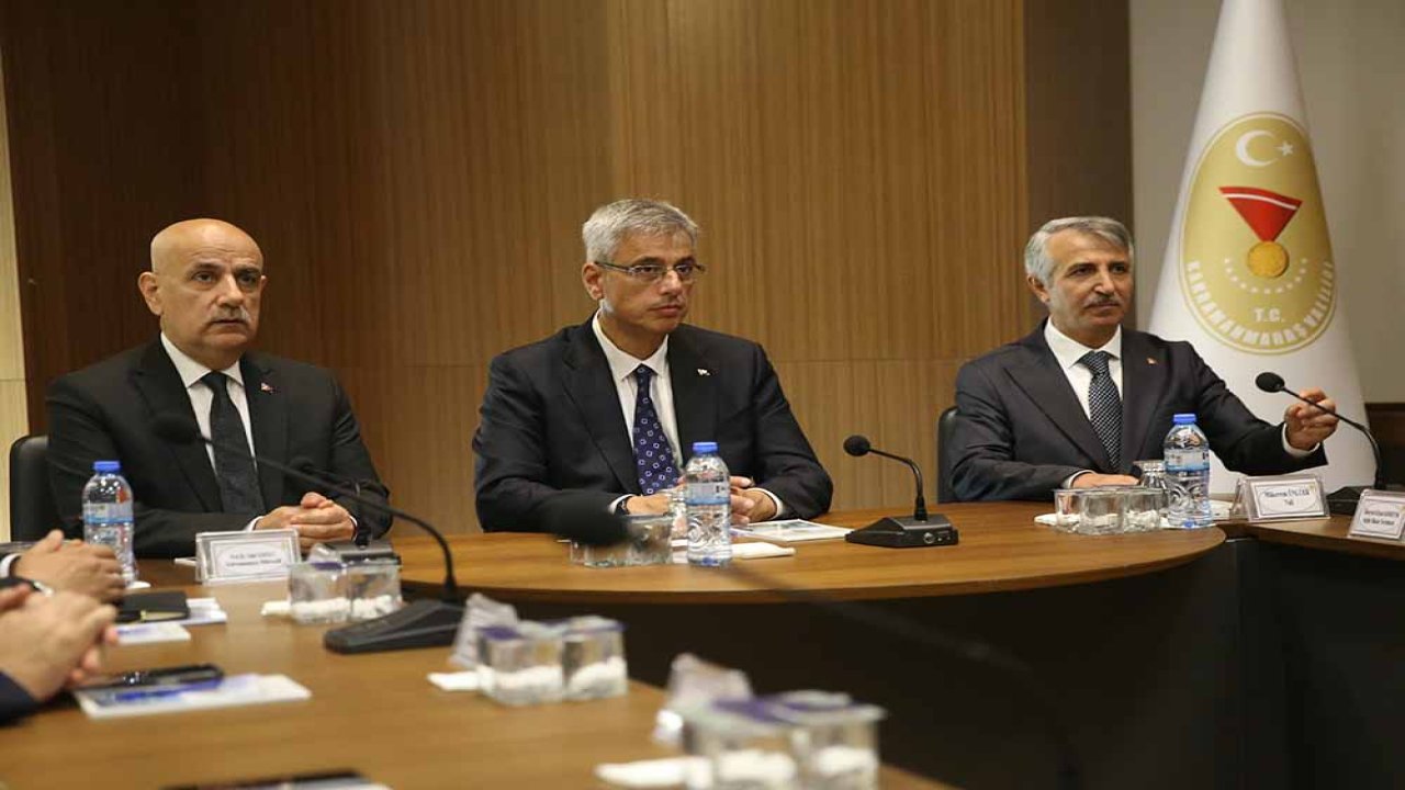 Sağlık Bakanı Kahramanmaraş'ta! Gündeminde sağlık yatırımları var!