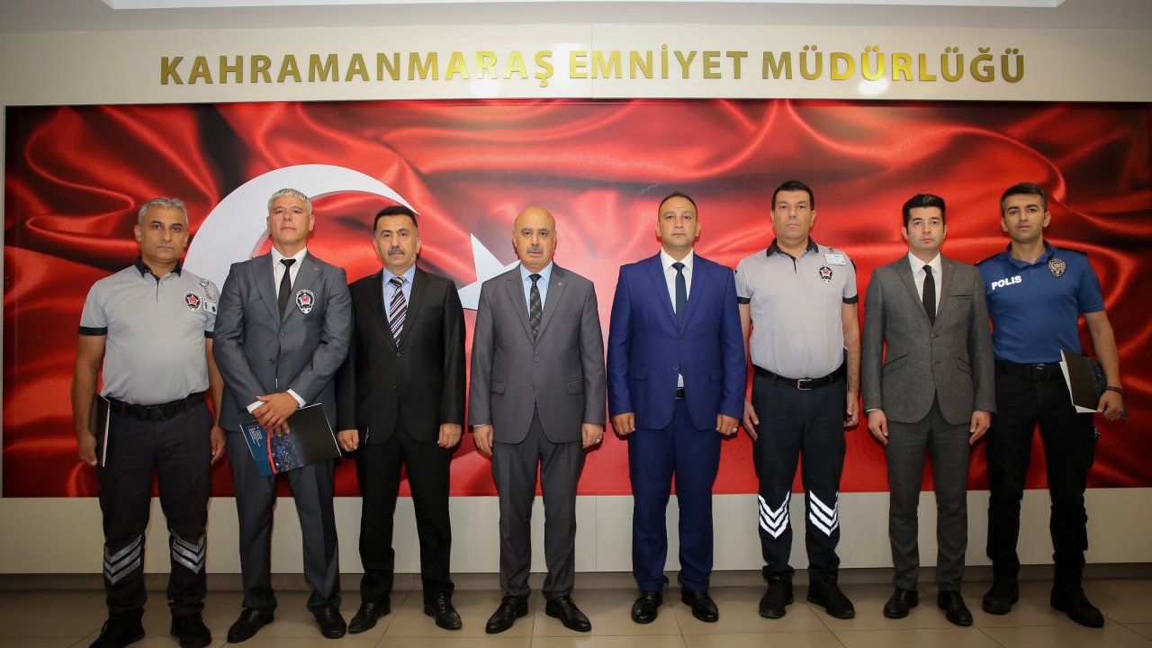 Kahramanmaraş'ta KAAN kapsamında Özel Güvenlik Personeline Teşekkür belgesi verildi!