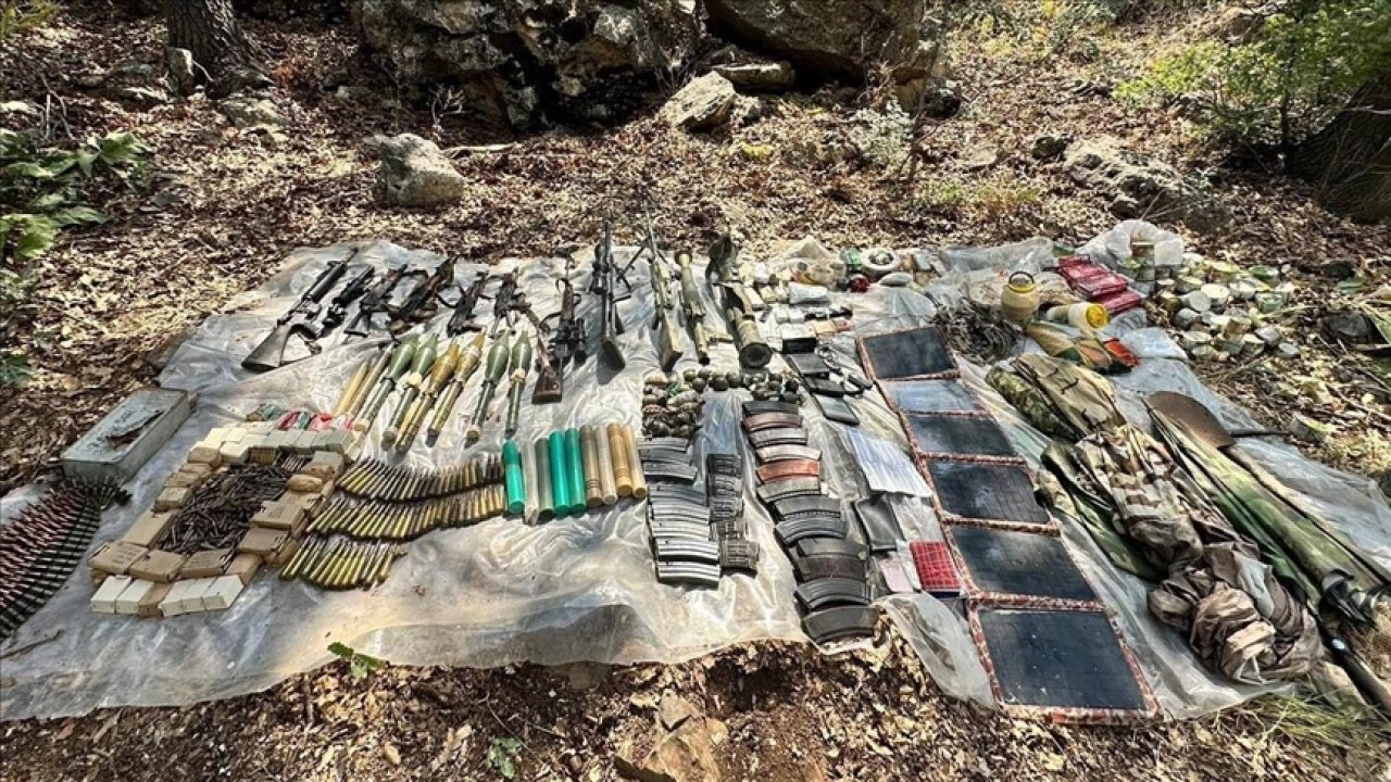 Irak'ın kuzeyinde cephanelik ele geçirildi