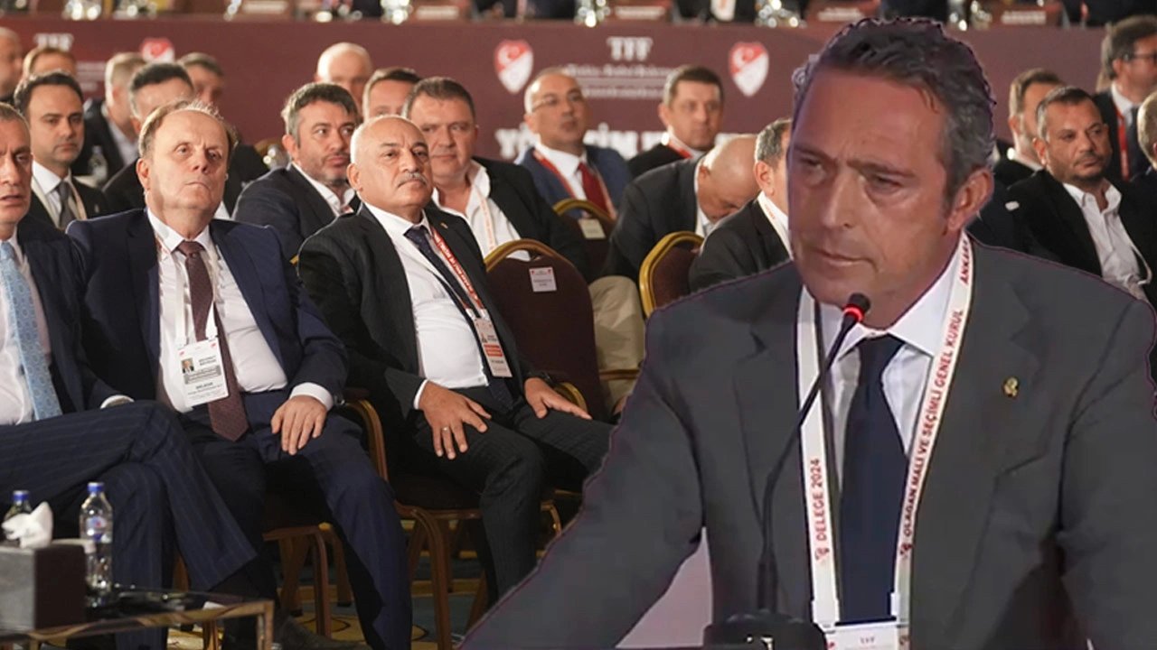 TFF seçiminde olay çıktı! Ali Koç ile Mehmet Büyükekşi birbirine girdi