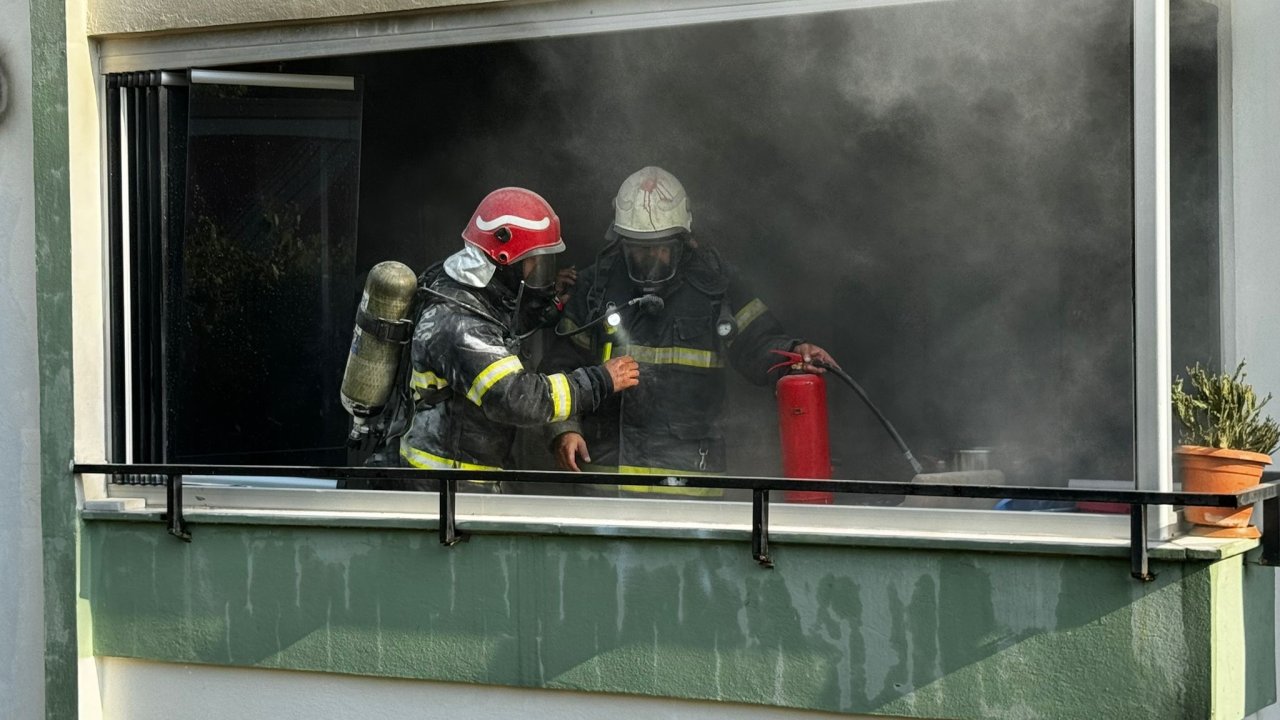 Kahramanmaraş'ta KOMBİ evi yaktı!