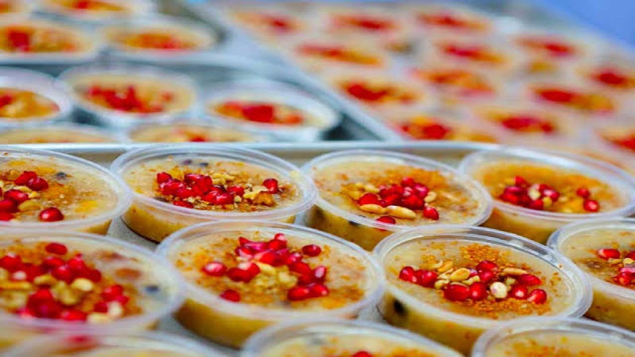 Kahramanmaraş’ta 7 Bin Kişiye Aşure İkram edilecek!