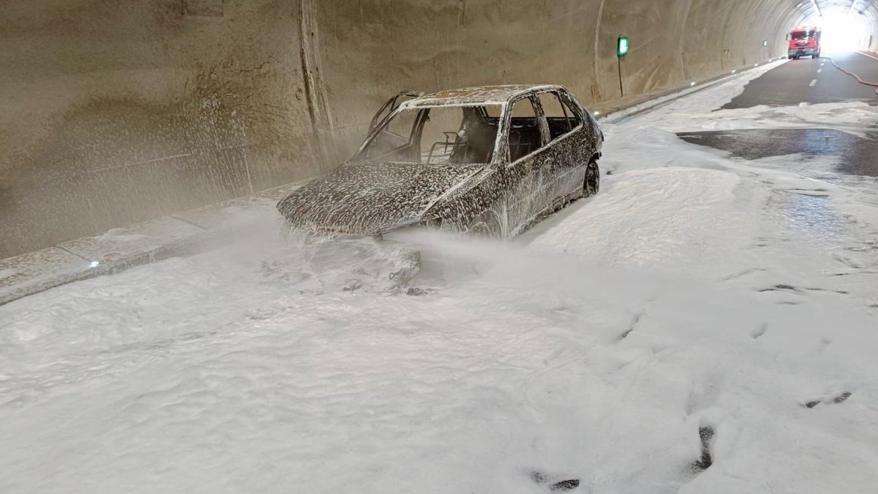 Kahramanmaraş’ta tünelde yangın!
