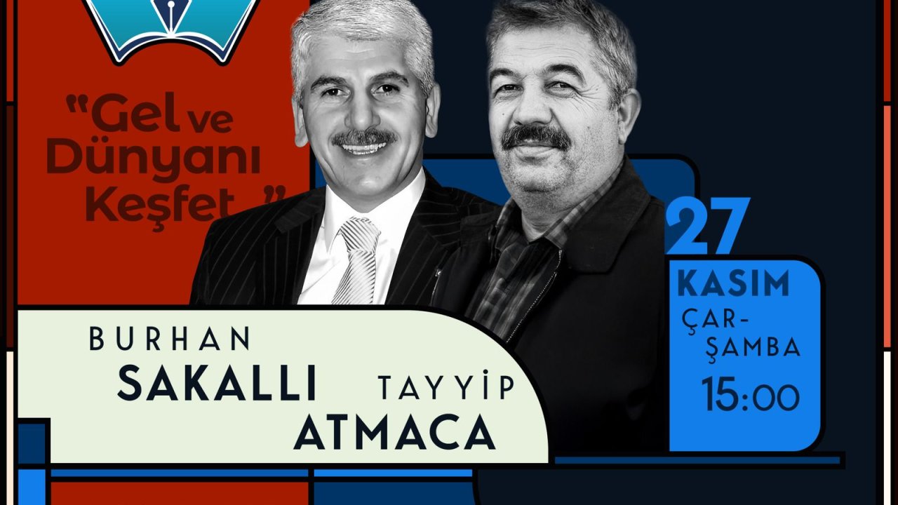 Kitap Fuarı’nda Çarşamba Günü edebiyat dolu bir gün yaşanacak!