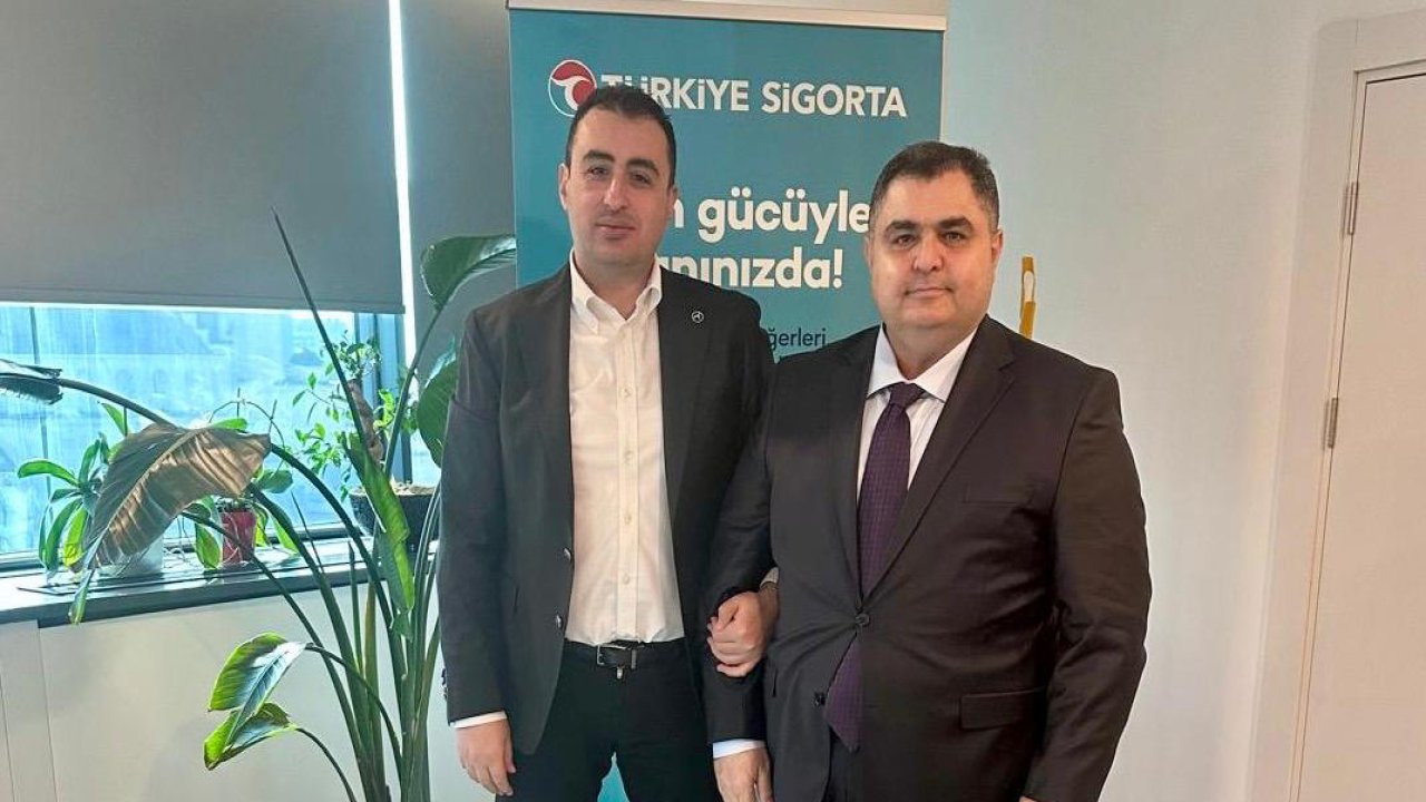 Beşen’den Türkiye Sigorta Genel Müdürü Çakmak’a Ziyaret!