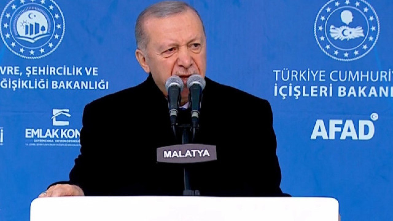 Cumhurbaşkanı Erdoğan “İş yerini açmayan tek bir depremzede kardeşimiz kalmayacak”