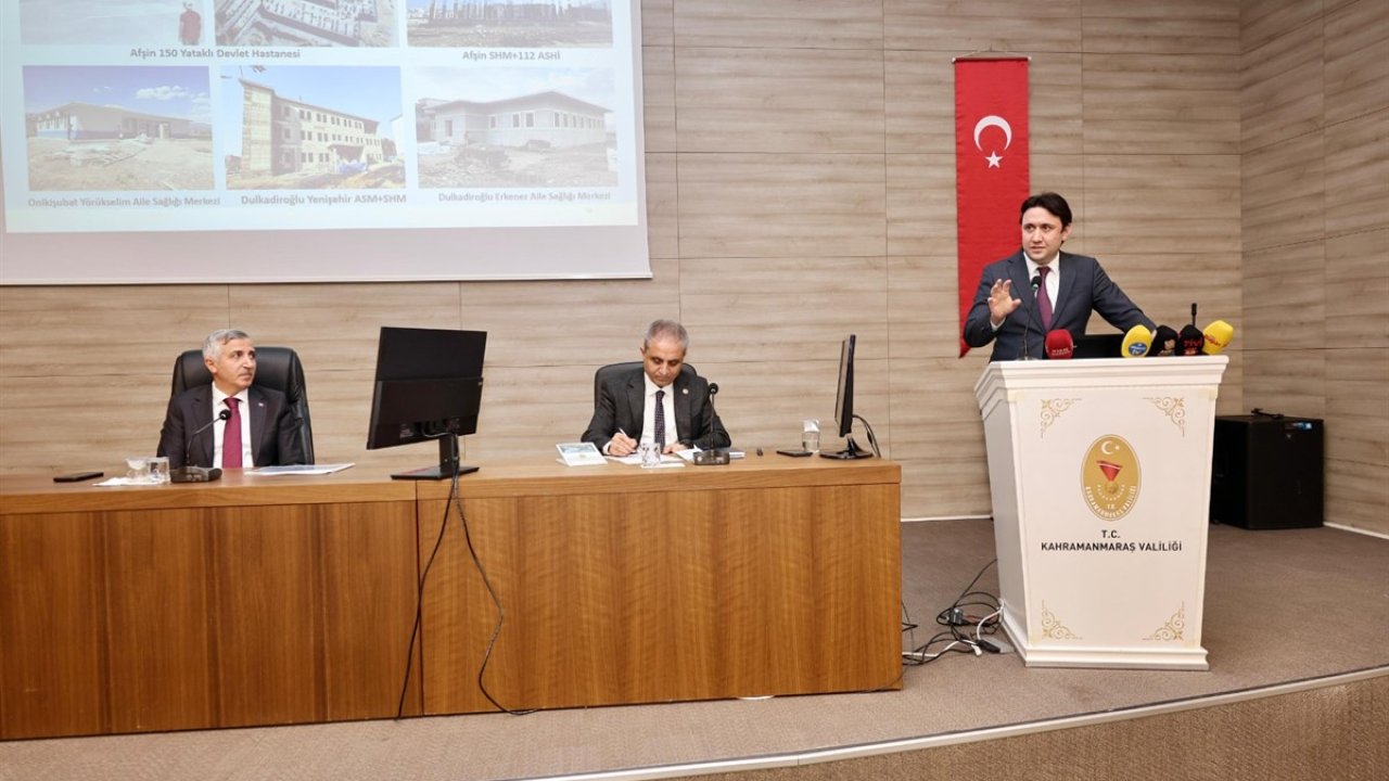 Vali Ünlüer Açıkladı! Deprem Sonrası Kahramanmaraş’ta Kamu yatırımlarında büyük ilerleme