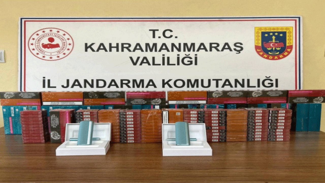 Kahramanmaraş’ta kaçakçılık operasyonu!