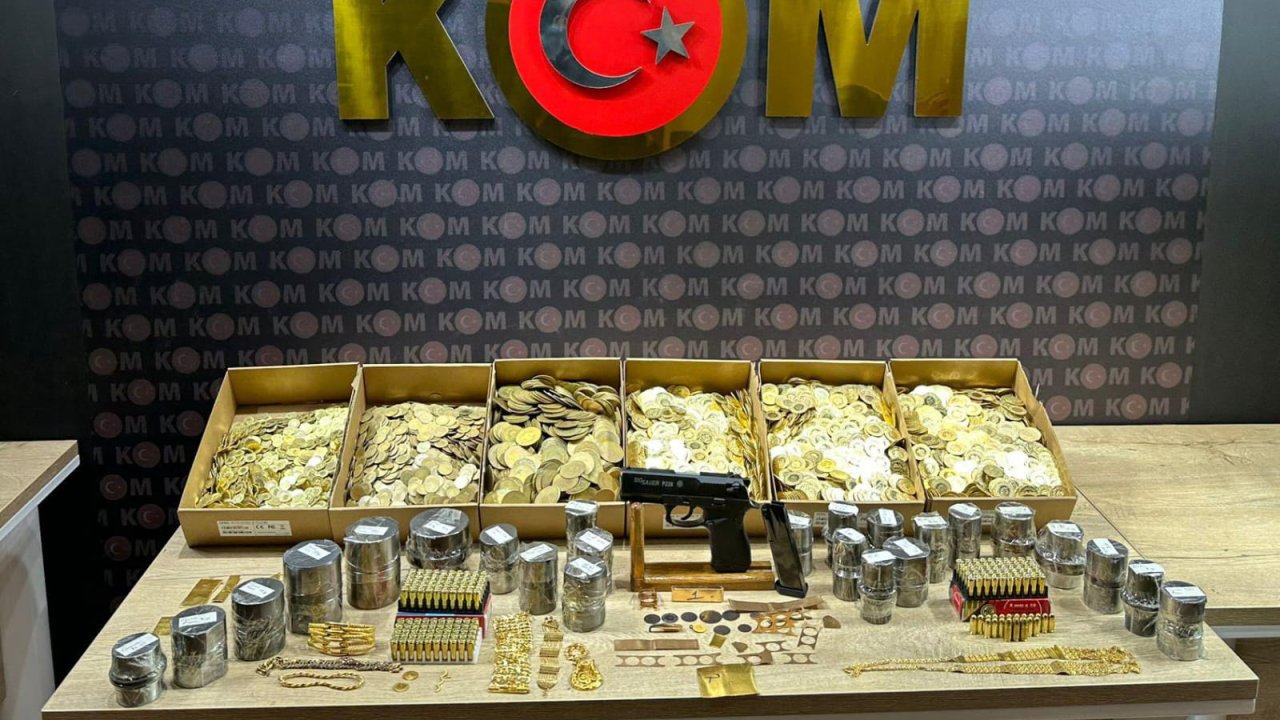 Kahramanmaraş’ta altın basarken yakalandılar!