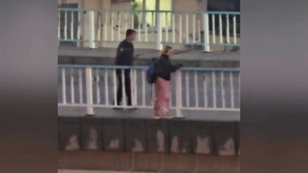 Kahramanmaraş’ta genç kadın polisi alarma geçirdi!