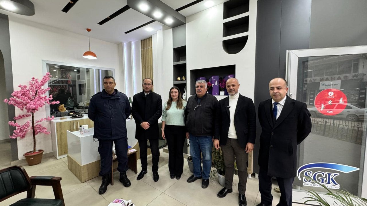 Başkan Koray Kıraç ve Kaymakam Sarıdoğan Esnafı ziyaret etti!