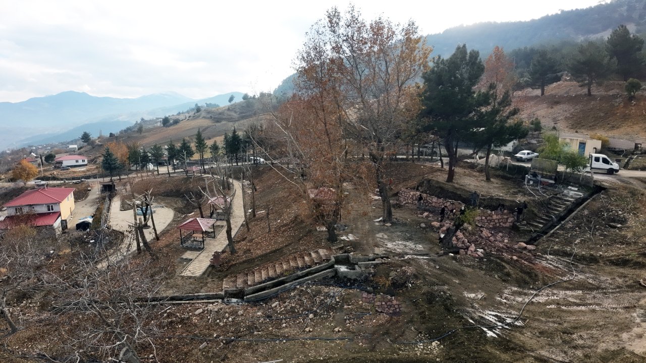Kahramanmaraş’ta park için dönüşüm çalışması!