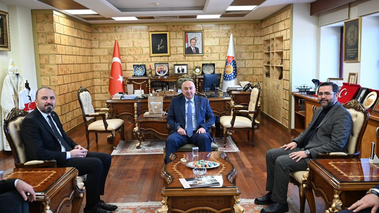 Öz Sağlık İş Sendikası Heyetinden Rektör Yasım’a Ziyaret