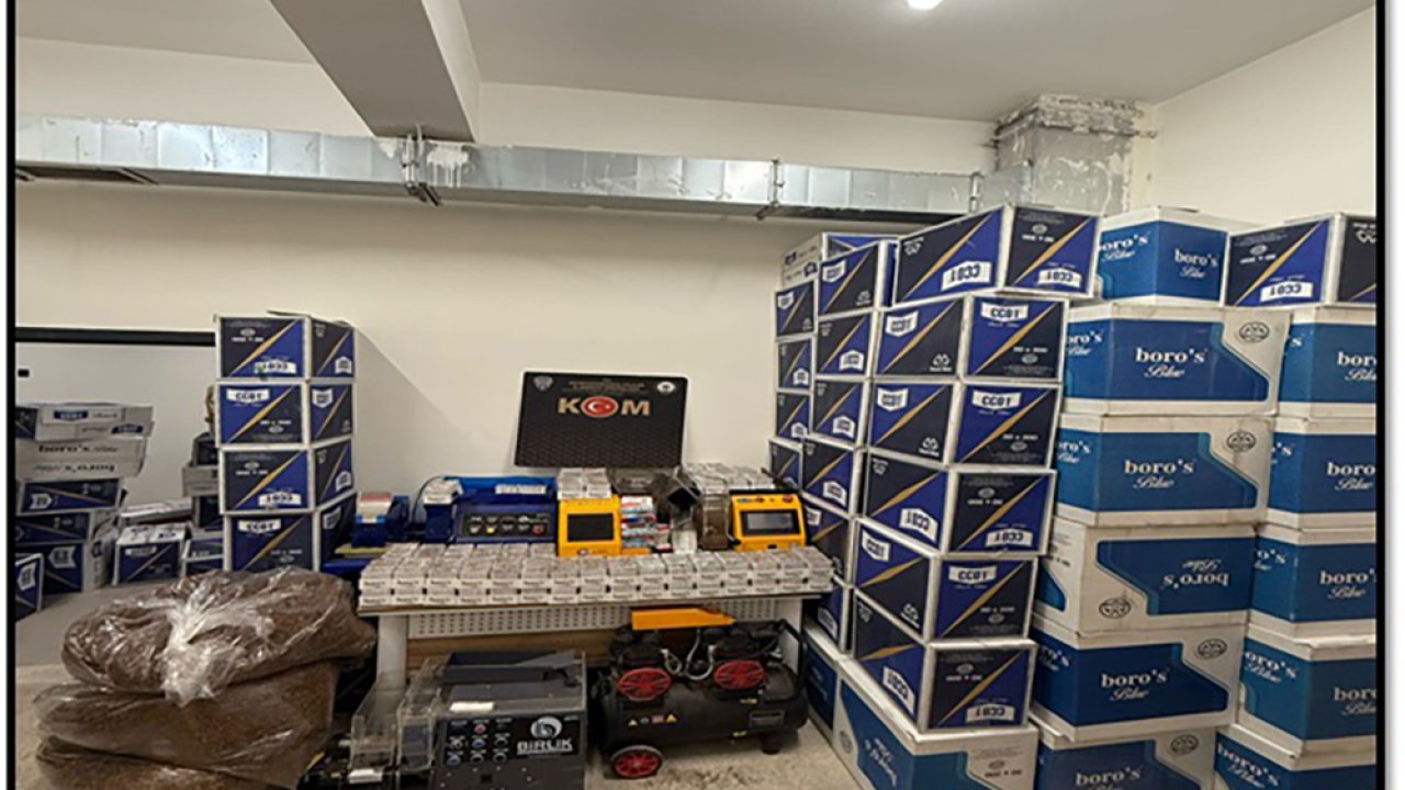 Kahramanmaraş’ta kaçakçılara baskın!