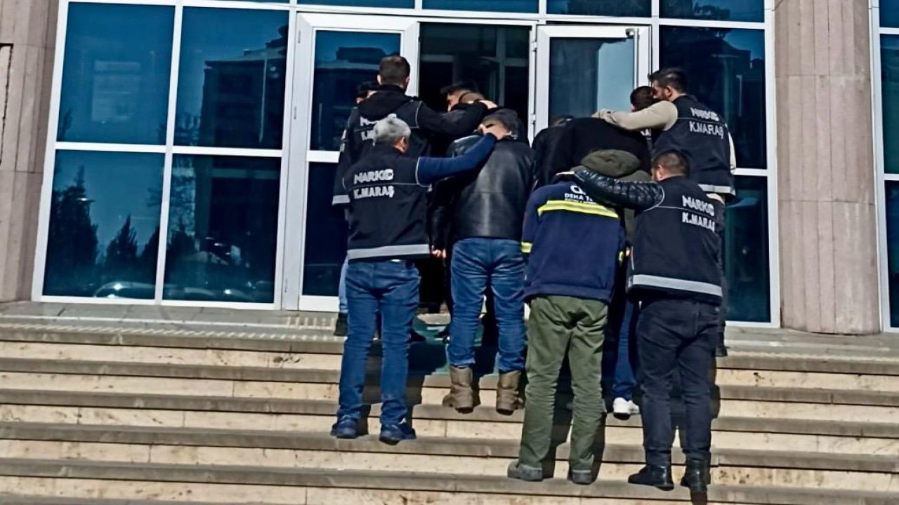 Kahramanmaraş'ta Operasyon: 12 tutuklama