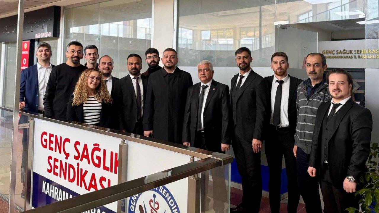 Kahramanmaraş Genç Sağlık Sendikası başkanını seçti