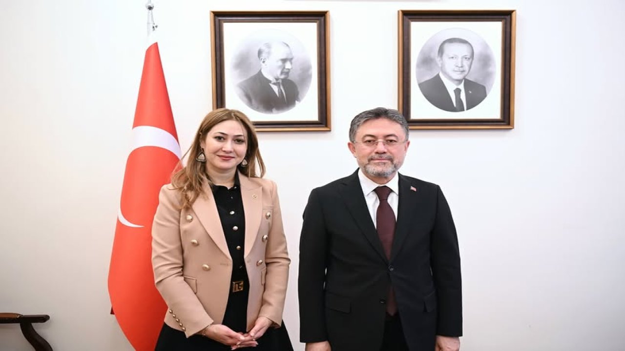 Zuhal Karakoç, Kahramanmaraş'taki Tarım Projeleri ve Kuraklık Tedbirlerini Bakan Yumaklı ile Görüştü