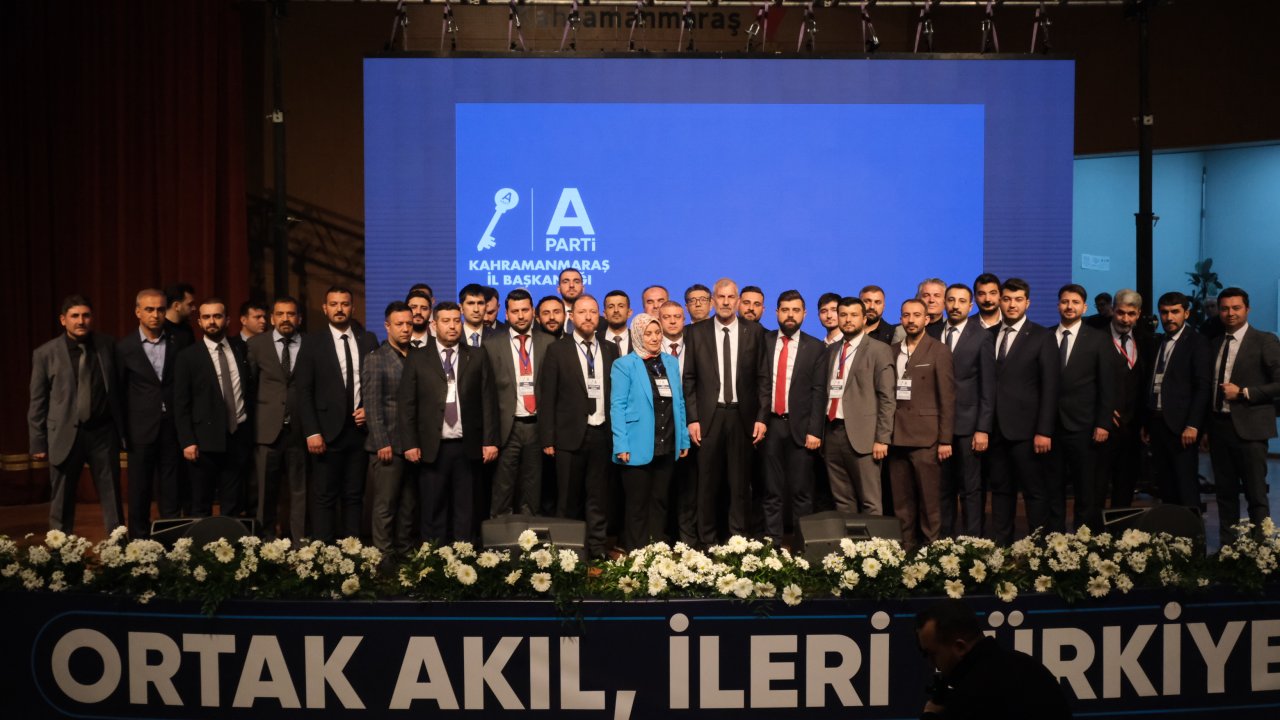Anahtar Parti Kahramanmaraş’ta 1. Olağan il kongresi gerçekleşti!