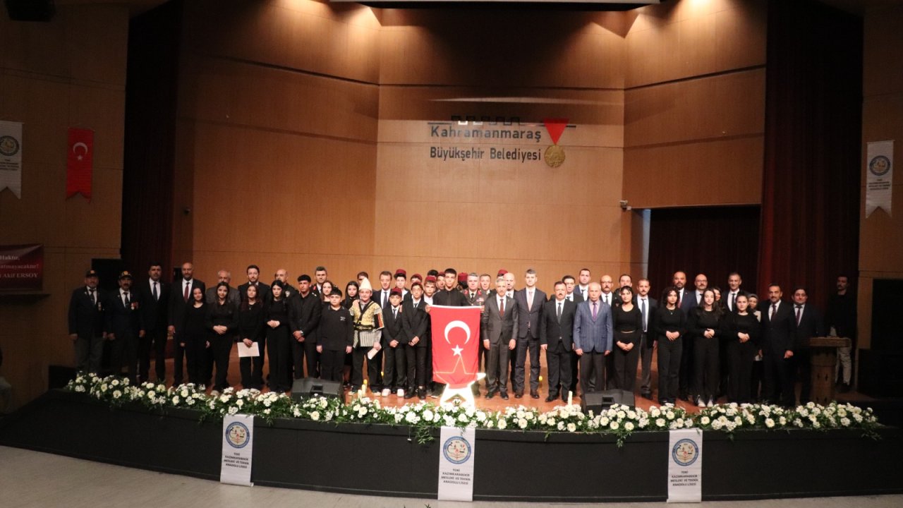 Kahramanmaraş’ta İstiklal Marşının kabulünün 104. Yılı ve Mehmet Akif Ersoy saygıyla anıldı!