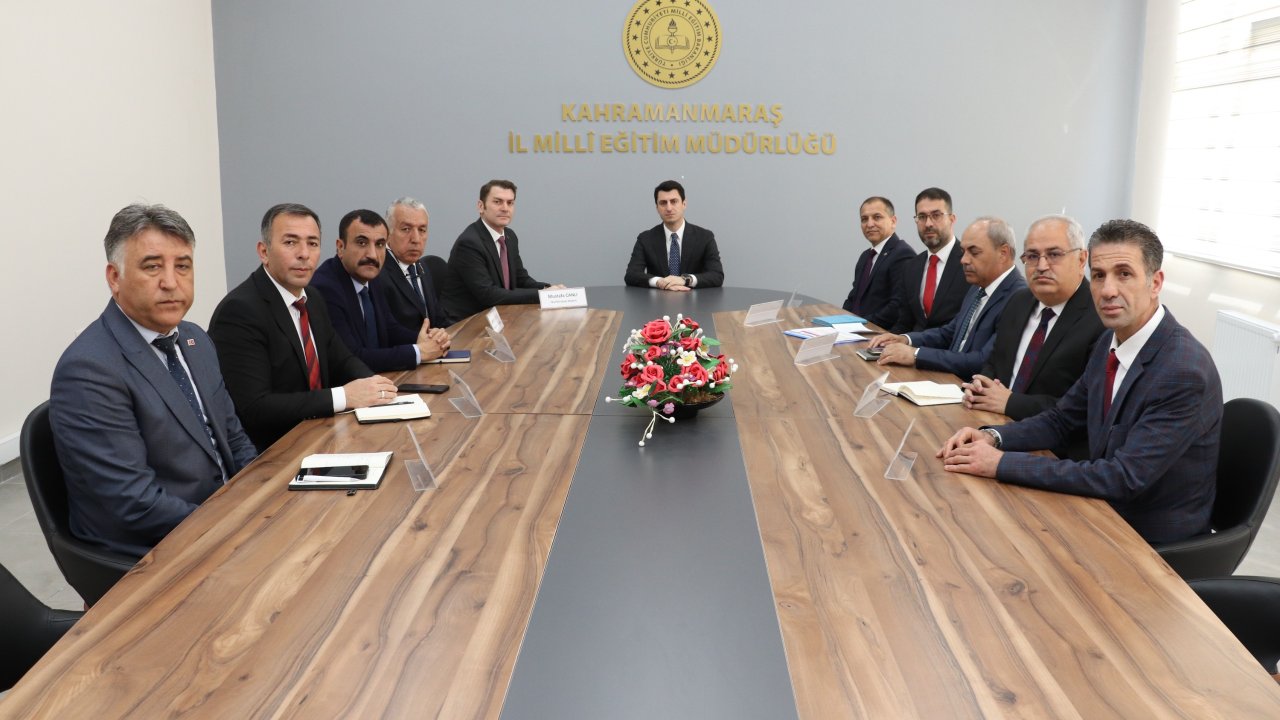 MEB Bakan Yardımcısı Macit, Kahramanmaraş’ta Eğitim Çalışmalarını İnceledi