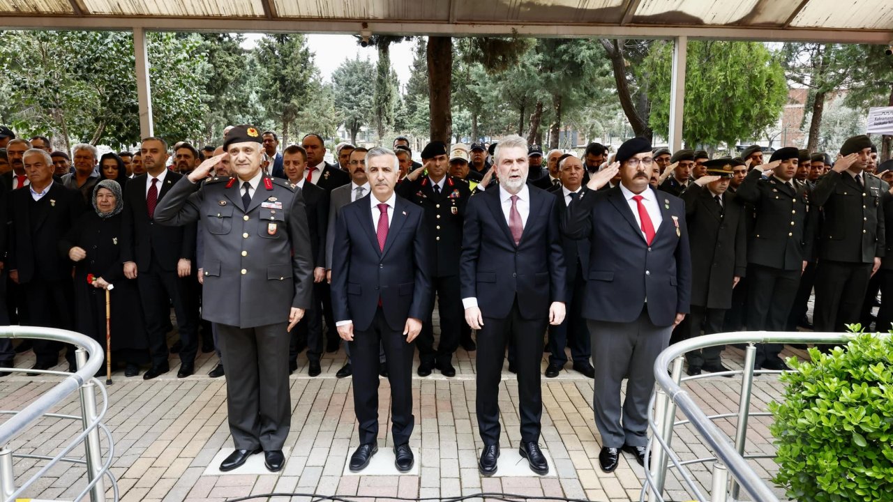 Kahramanmaraş’ta 18 Mart Çanakkale Zaferi ve Şehitleri Anma Günü Töreni Düzenlendi!