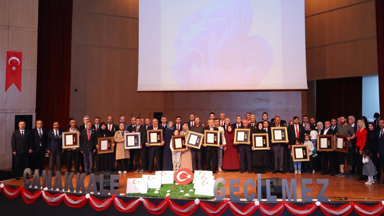 Kahramanmaraş’ta Devlet Övünç Madalyaları Sahiplerini Buldu!
