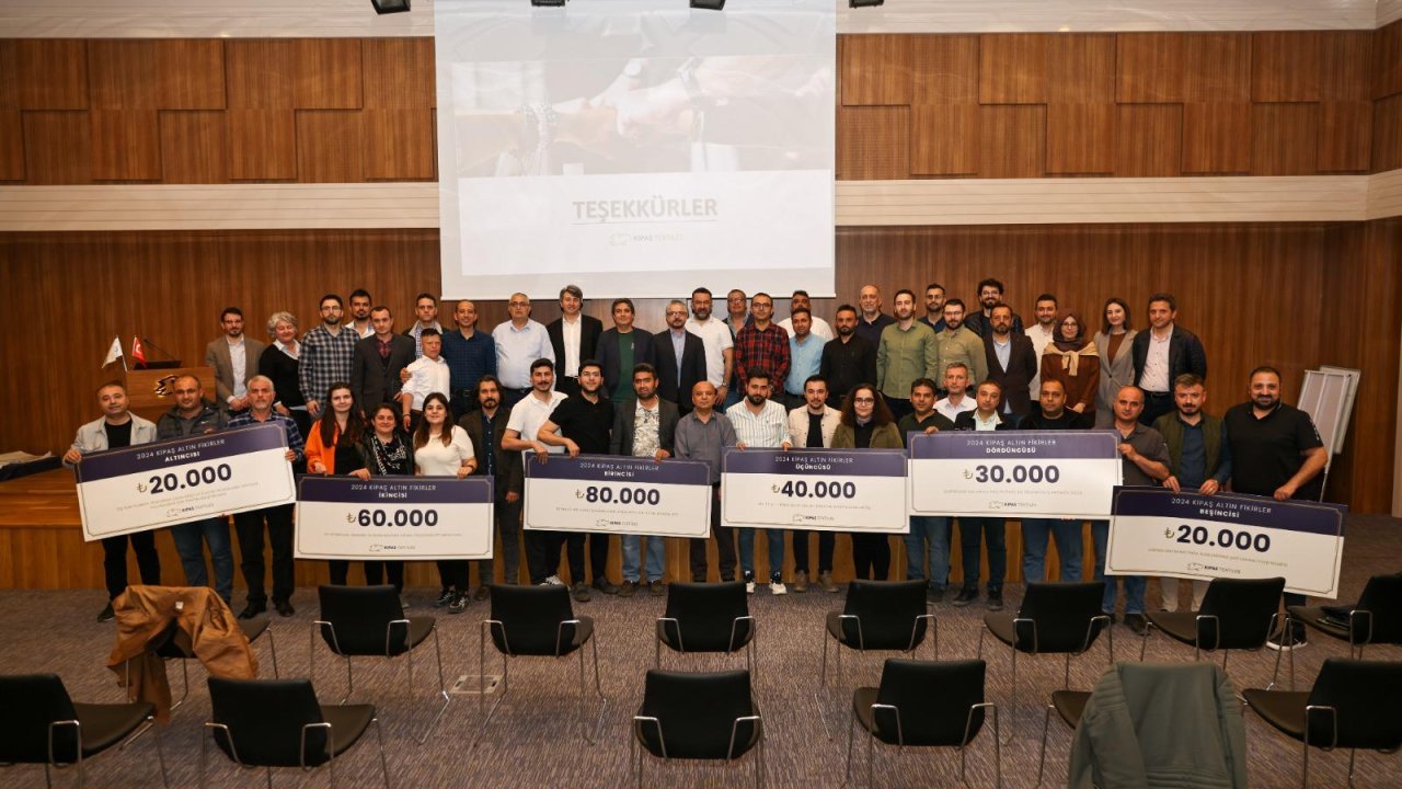 Kipaş Tekstil İnovasyon Yarışmasında 1. olan proje ödülünü sosyal yardıma aktardı!