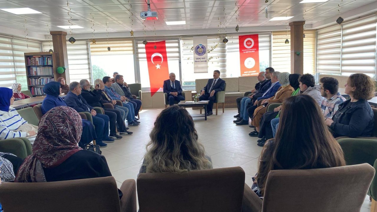 KSÜ’de “Edebiyata Adanmış Bir Hayat” Söyleşisi: Ali Avgın Konuk Oldu