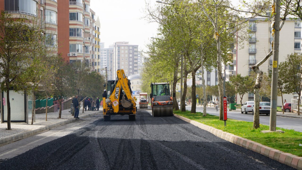 Kahramanmaraş’ta Başkonuş Caddesi’nde Asfalt çalışması başladı!