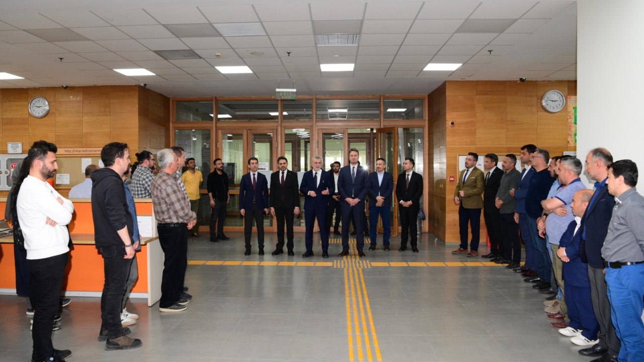 Başkan Görgel, Belediye Personelleriyle Bir Araya Gelerek Bayramlarını Kutladı!