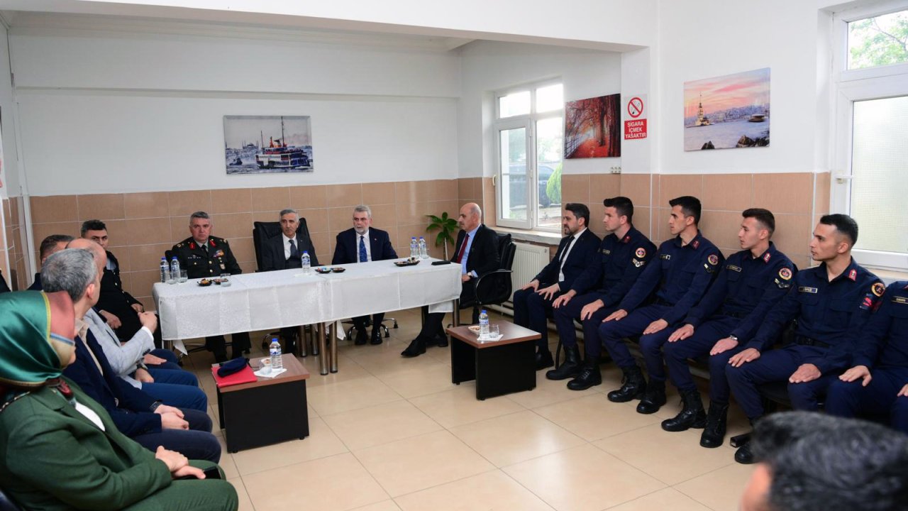 Başkan Görgel’den Güvenlik Güçlerine Bayram Ziyareti