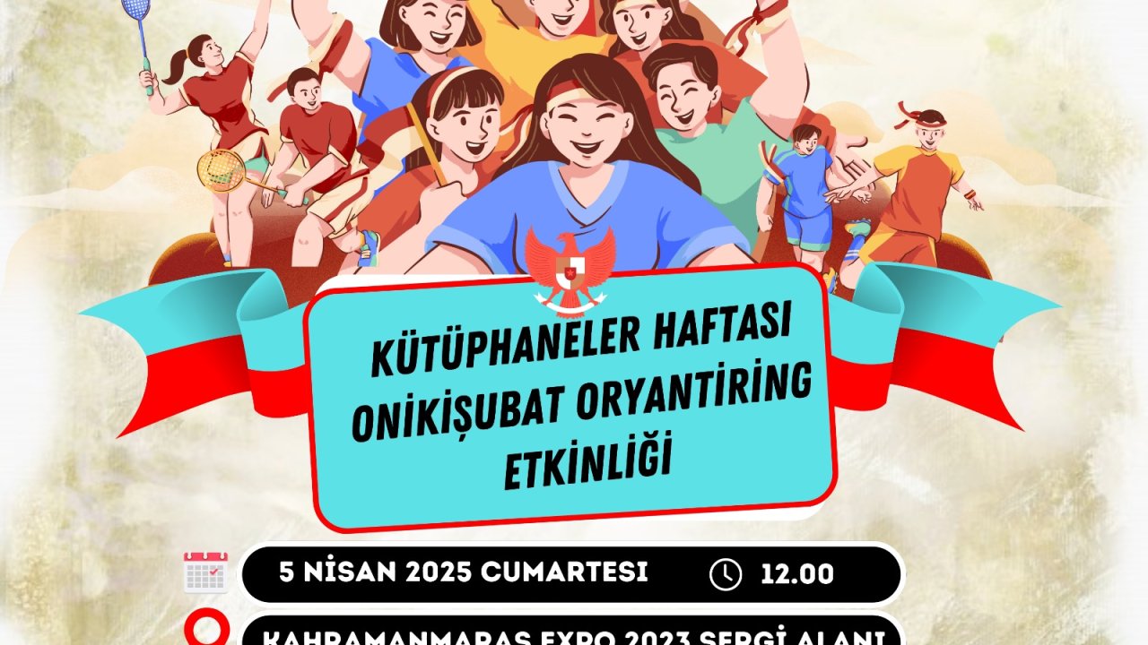 Onikişubat Belediyesi’nden Oryantiring Etkinliği!