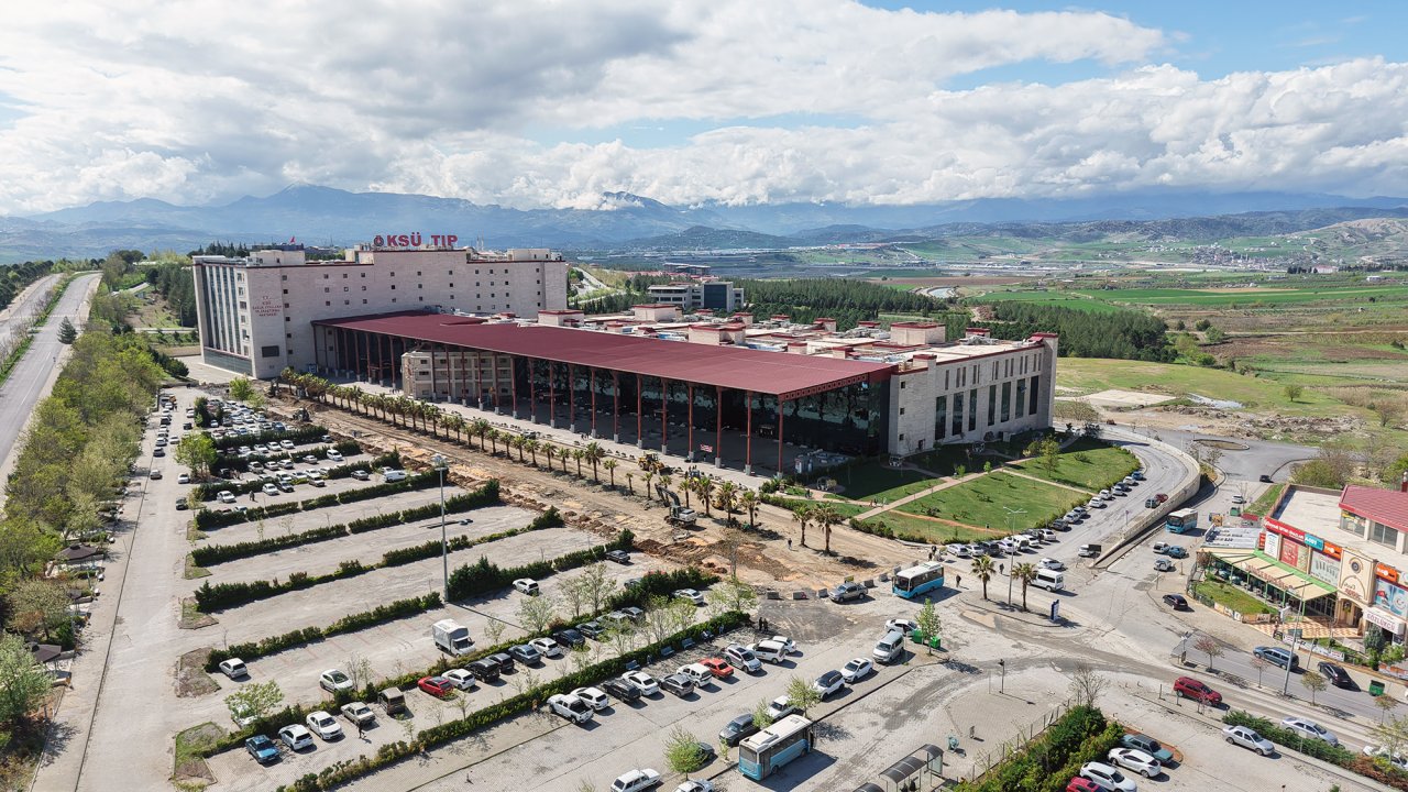 Kahramanmaraş’ta Tıp Fakültesinin yolu yenileniyor!