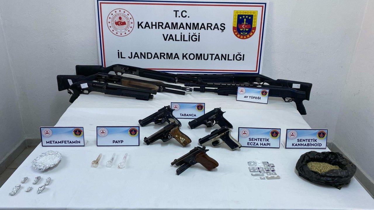 Kahramanmaraş'ta Uyuşturucu Operasyonu: 46 Kişi Gözaltına Alındı