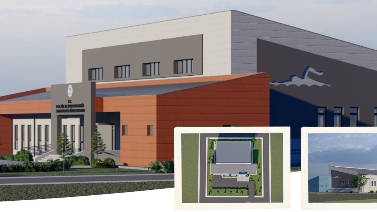 Afşin’e Dev Yatırım! Yarı Olimpik Yüzme Havuzu