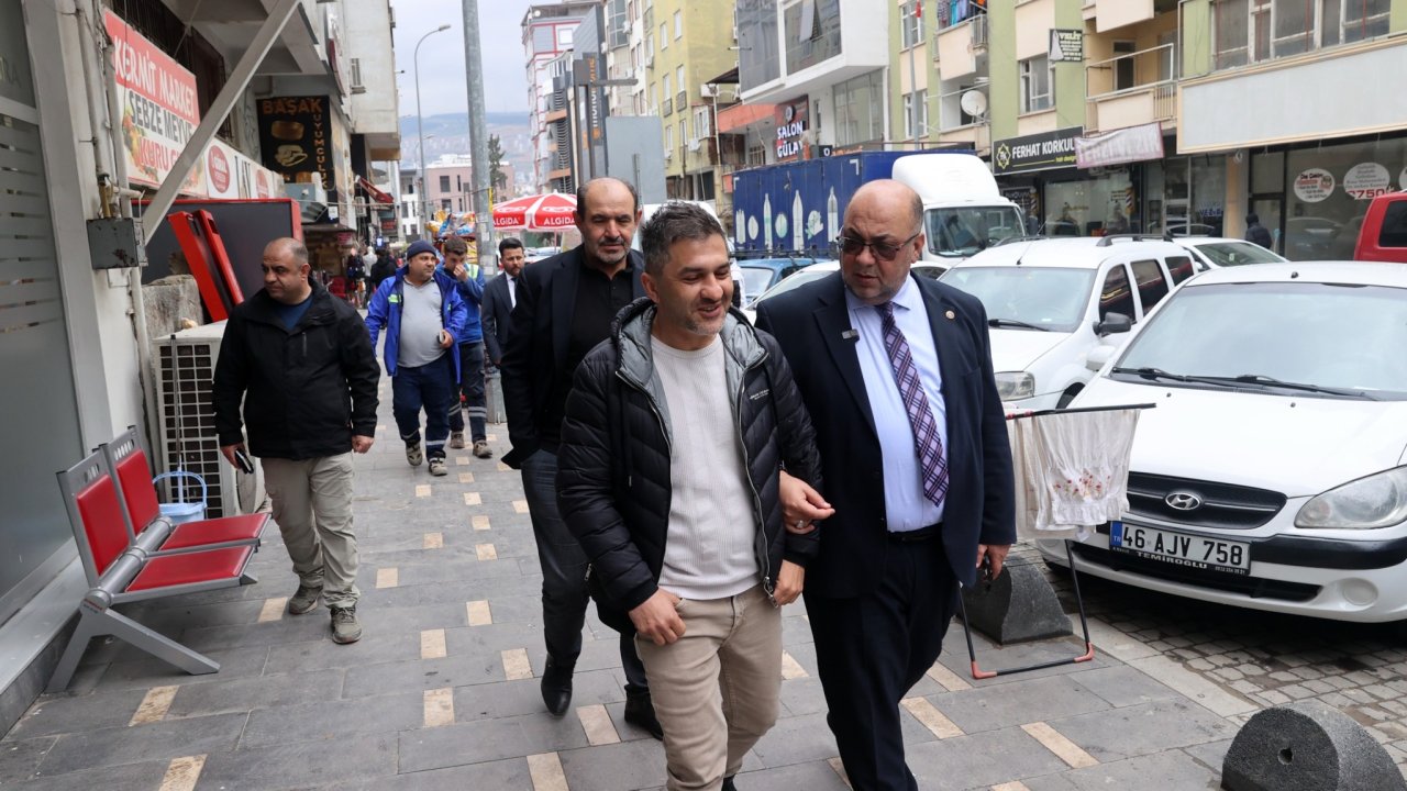 Dulkadiroğlu Belediye Başkanı Akpınar Esnaf Ziyaretlerini Sürdürüyor!