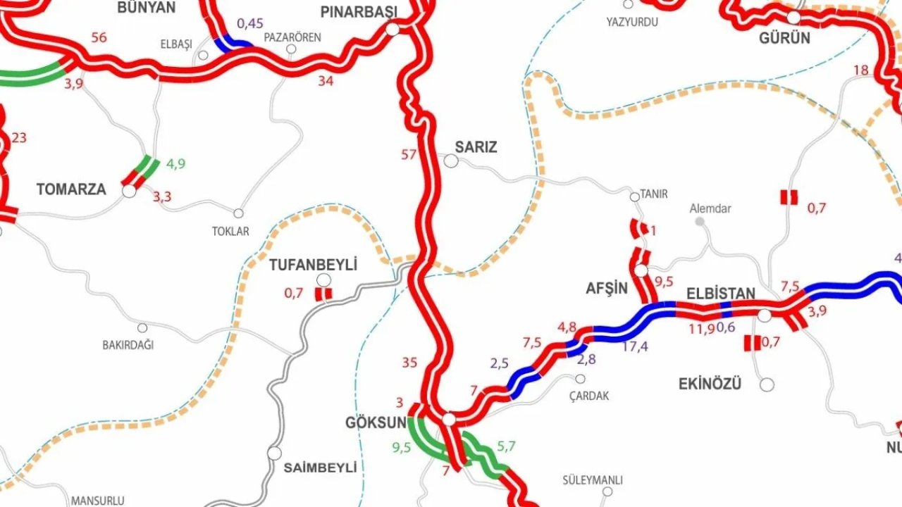 Kahramanmaraş-Kayseri arasını 40 kilometre kısaltacak denildi, ihale yapıldı ama 7 yıldır ortada yol yok!