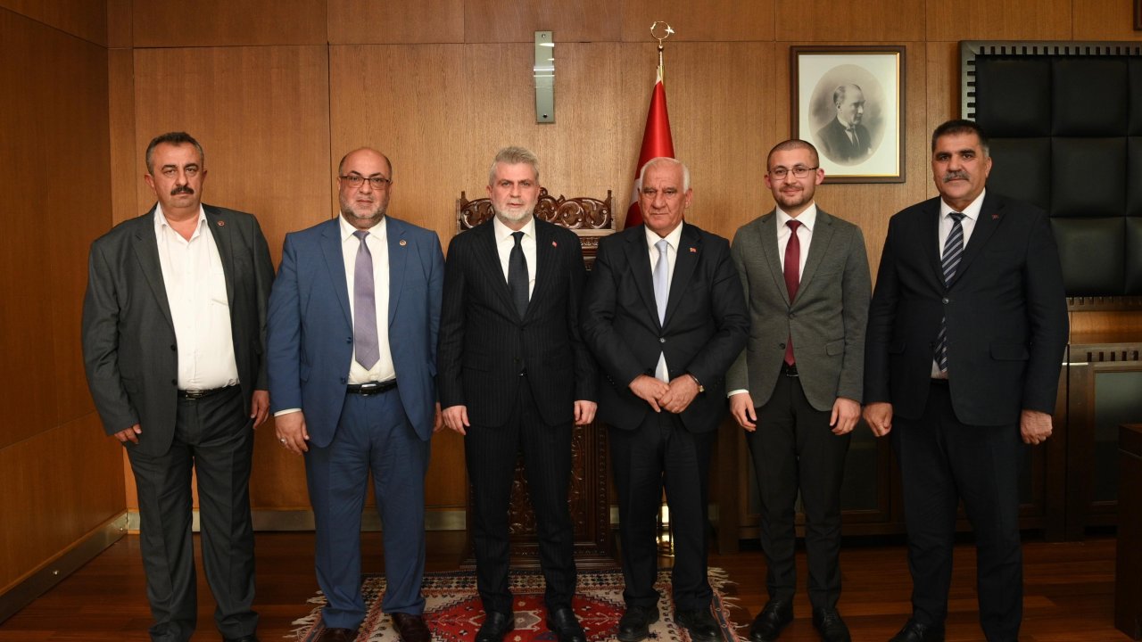 Başkan Görgel, İlçe Belediye Başkanlarıyla Buluştu!