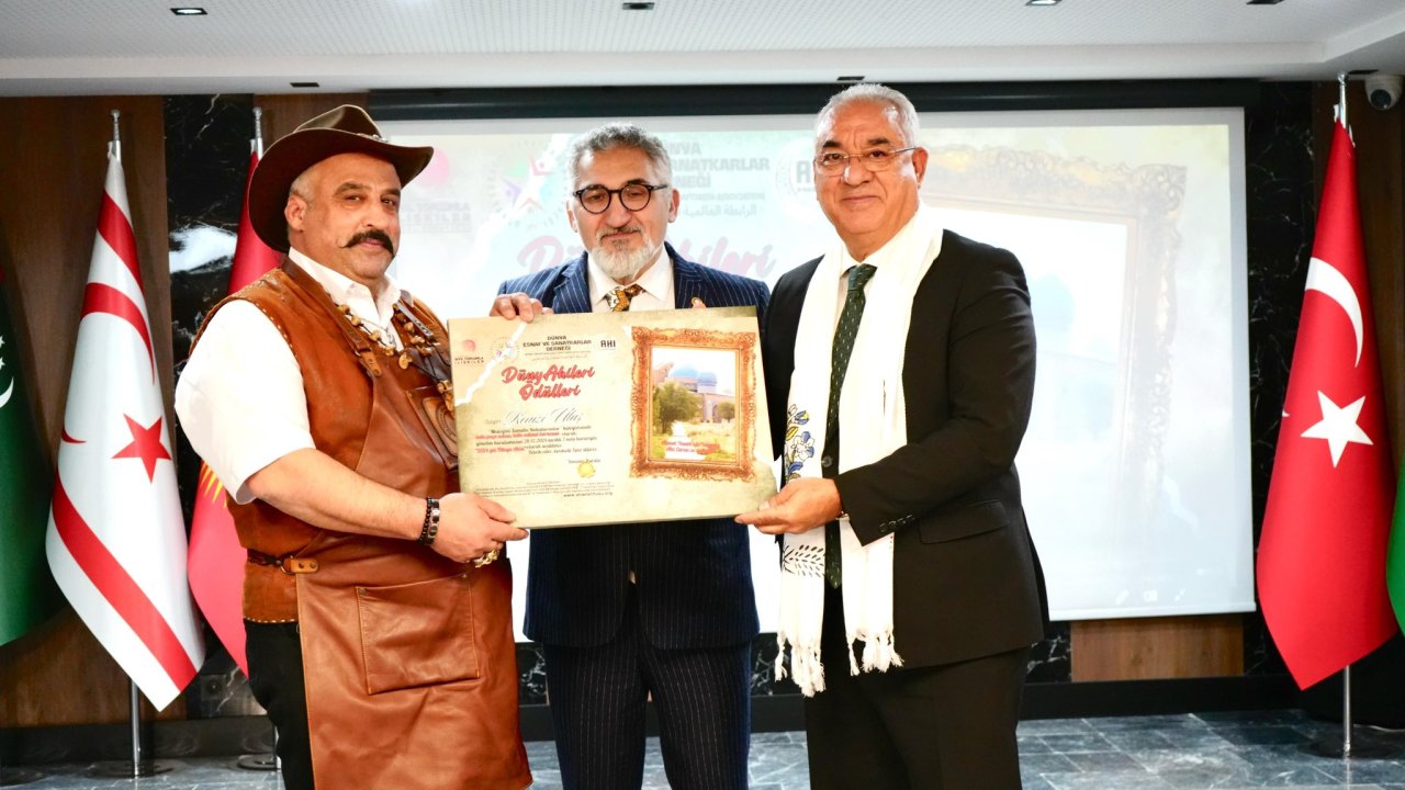 Kahramanmaraş’a Ahi Gururu: Dünya Ahileri Ödülü Kahramanmaraşlı İsme Takdim Edildi