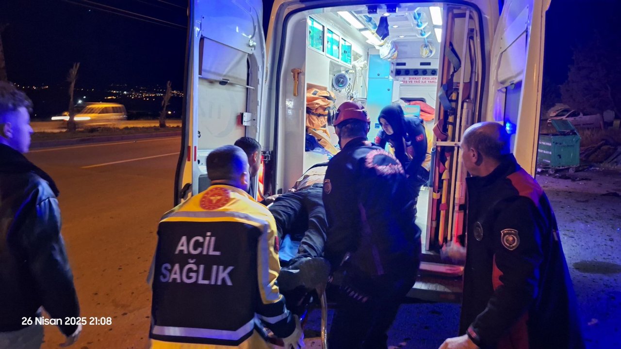 Kahramanmaraş’ta otomobil kanala uçtu: 1 ölü 1 yaralı