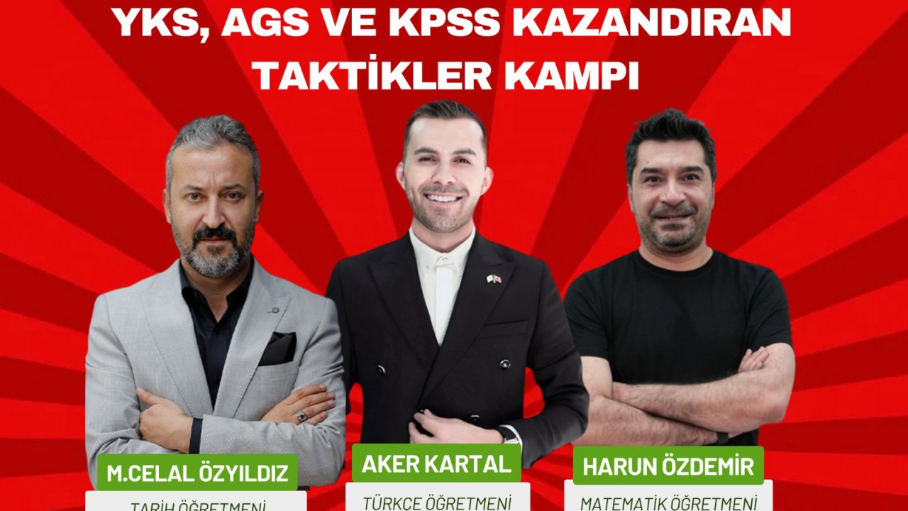 Celal Özyıldız, Aker Kartal ve Harun Özdemir, Onikişubat’a kamp kuruyor!
