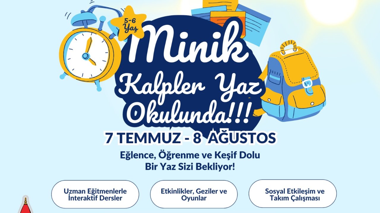 Onikişubat Belediyesi’nin ‘Minik Kalpler Yaz Okulu’na başvurular başlıyor!