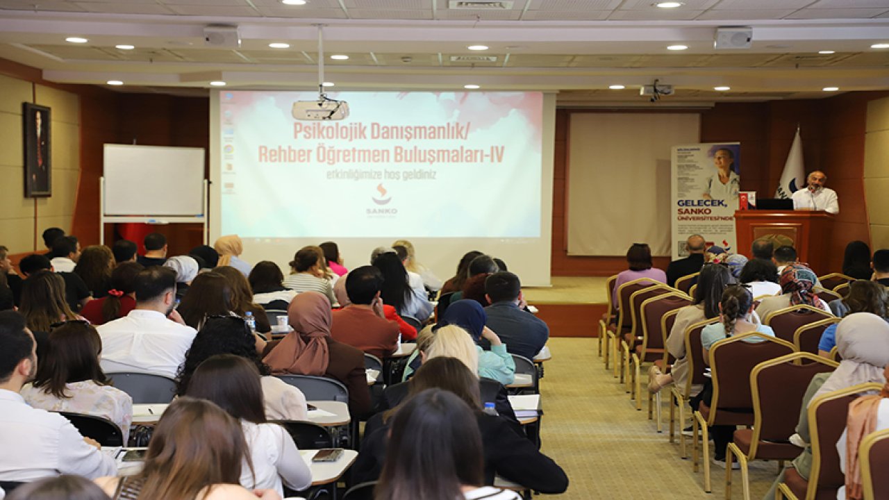 SANKO Üniversitesi’nde Psikolojik Danışman/Rehber Öğretmen Buluşmaları Etkinliği Düzenlendi