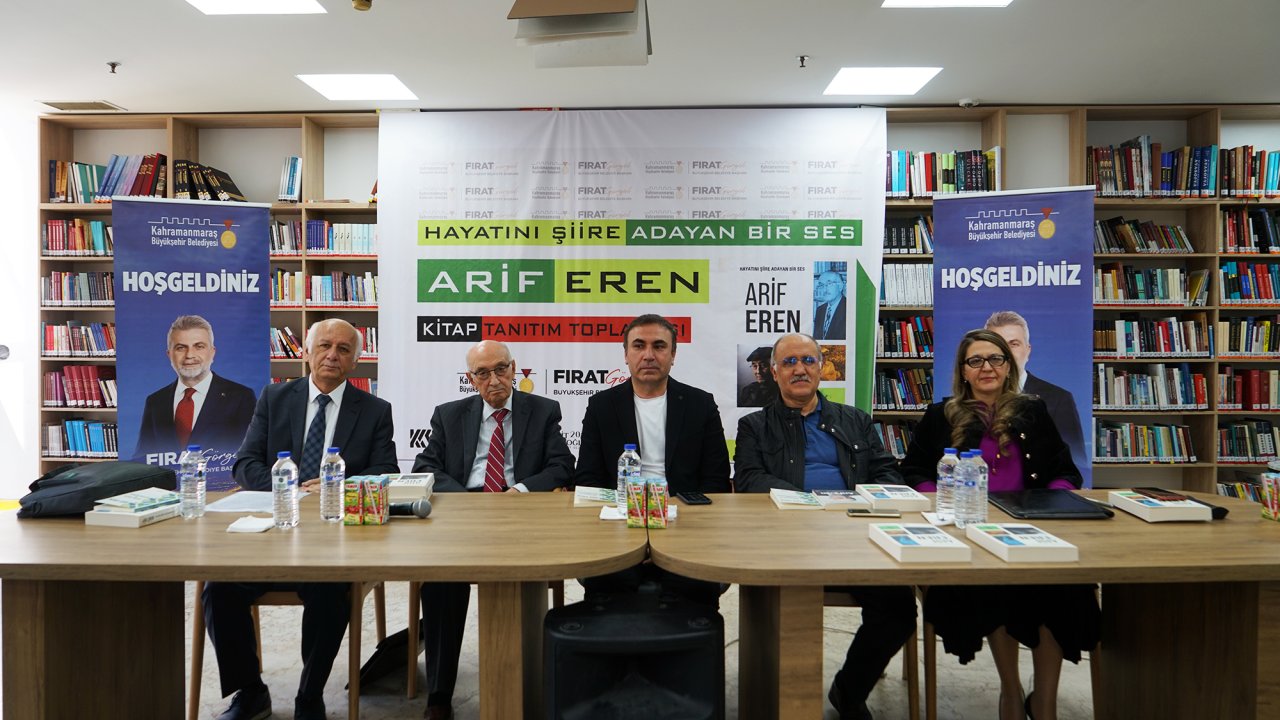 Kahramanmaraş'ta Arif Eren Kitabı Okurlara Tanıtıldı!